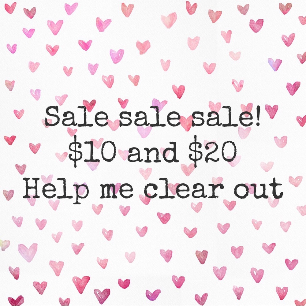 Sale $10 $15 $20
